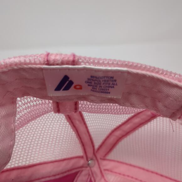 Innvictis Simplot Grower Solutions Trucker Hat Pink One Size Adjustable Ha - Picture 9 of 9